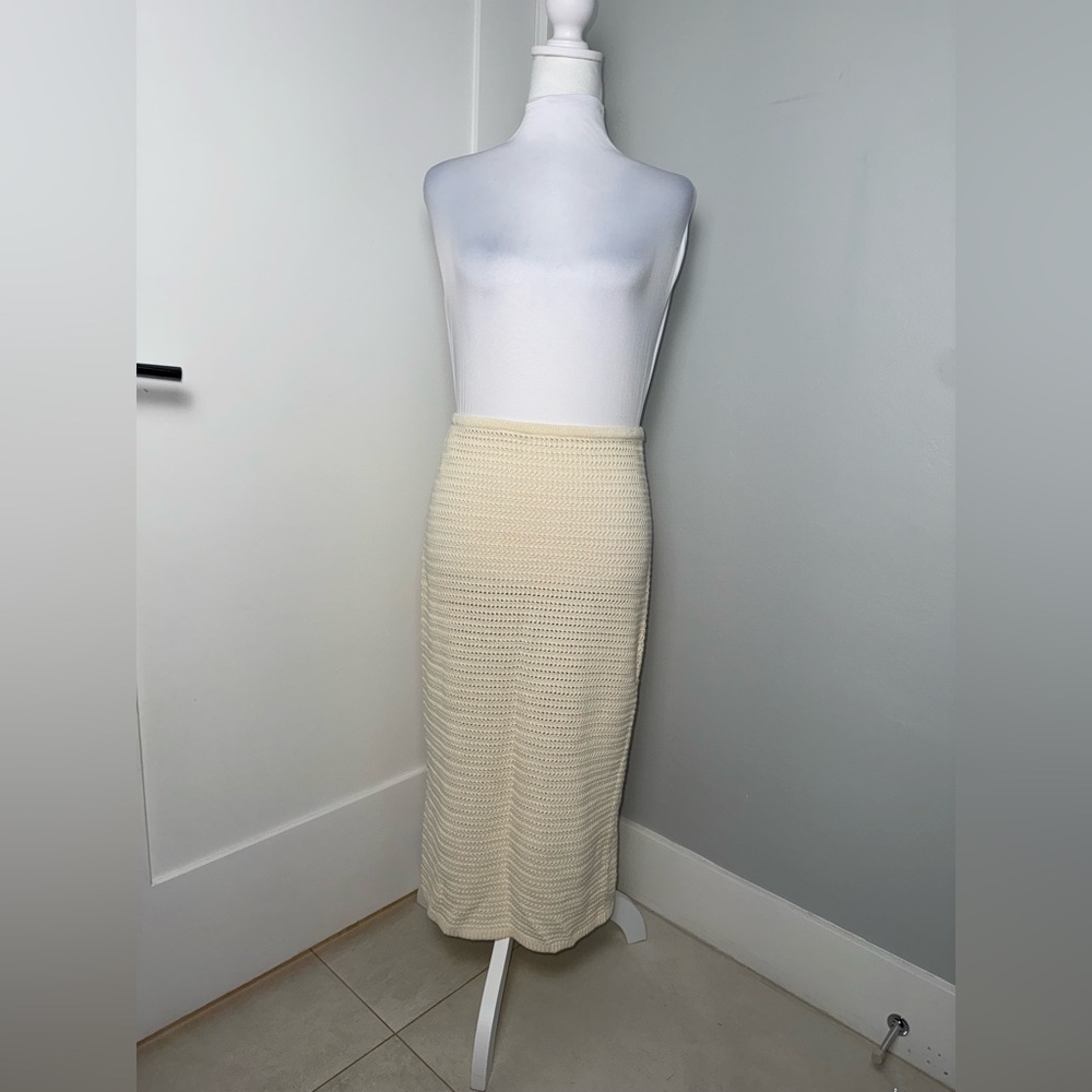 House of Harlow 1960 Crochet Midi Skirt/Size Small - Picture 2 of 9